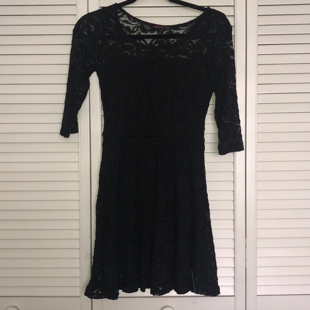 Black Lace Dress